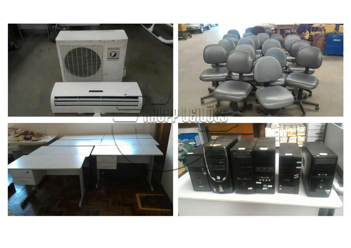 LOTE 013 - Diversos equipamentos e móveis