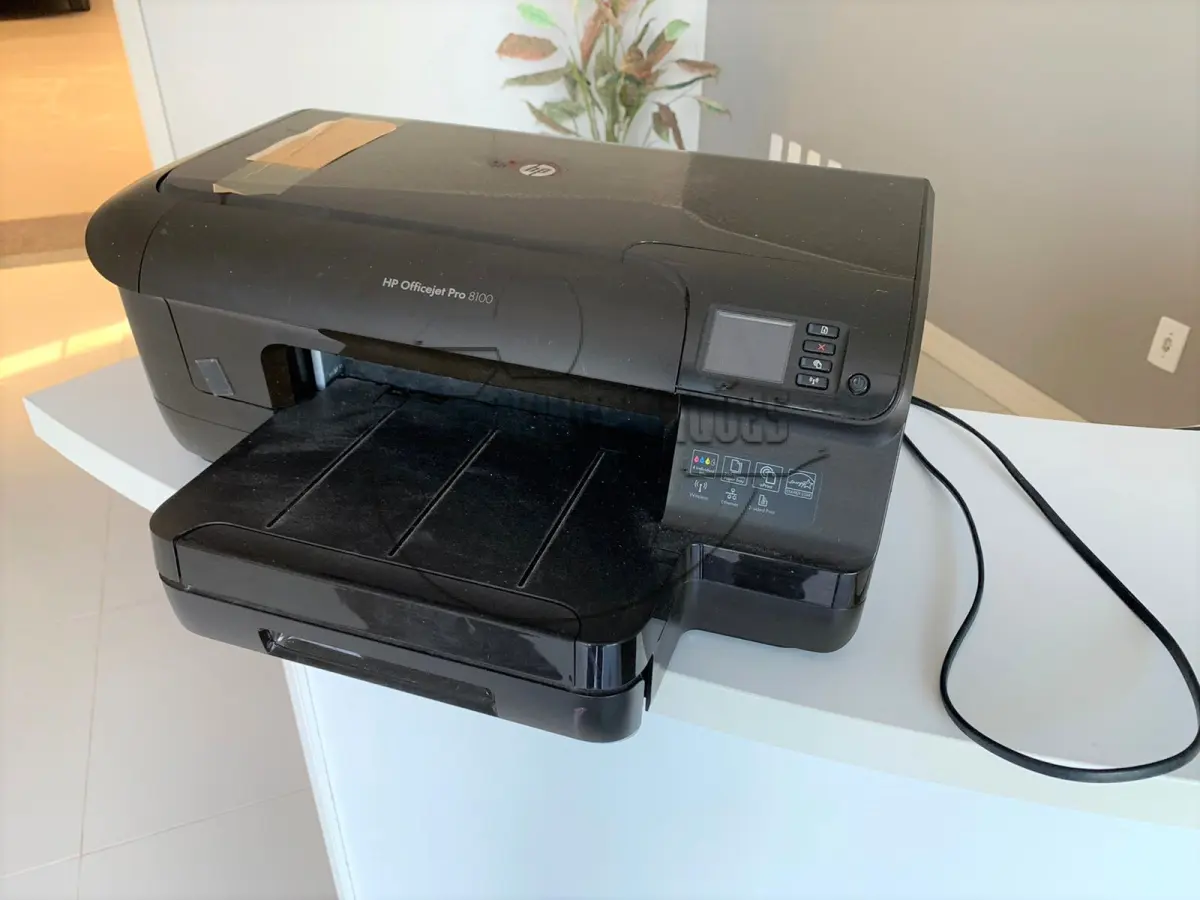 LOTE 010 - Uma impressora HP officejet pro 8610 (02º LEILÃO TRABALHISTA)