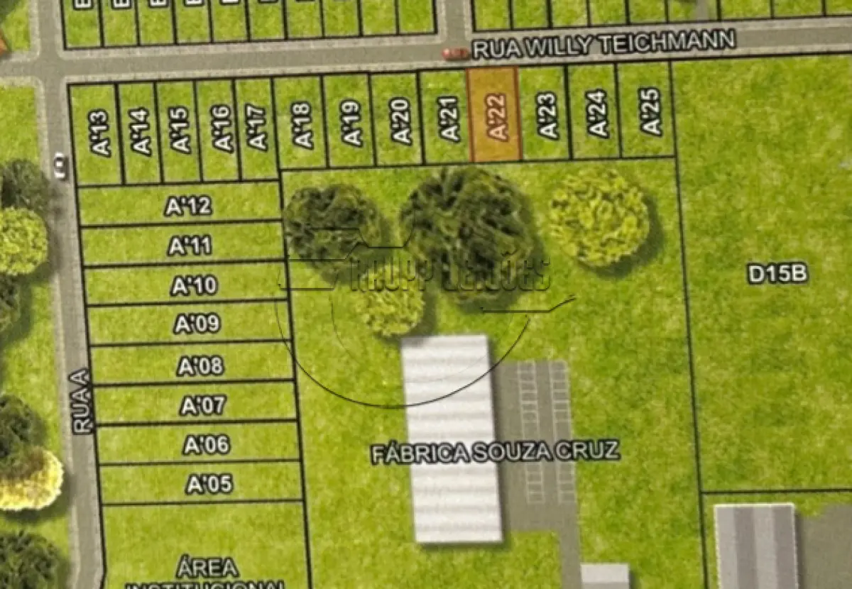 LOTE 002 - 02ª DATA | MATRÍCULA N° 49.040: Um terreno urbano, com 1.661,32 m² e sem benfeitorias, em Cachoeirinha/RS - Loteamento industrial Cruzeiro