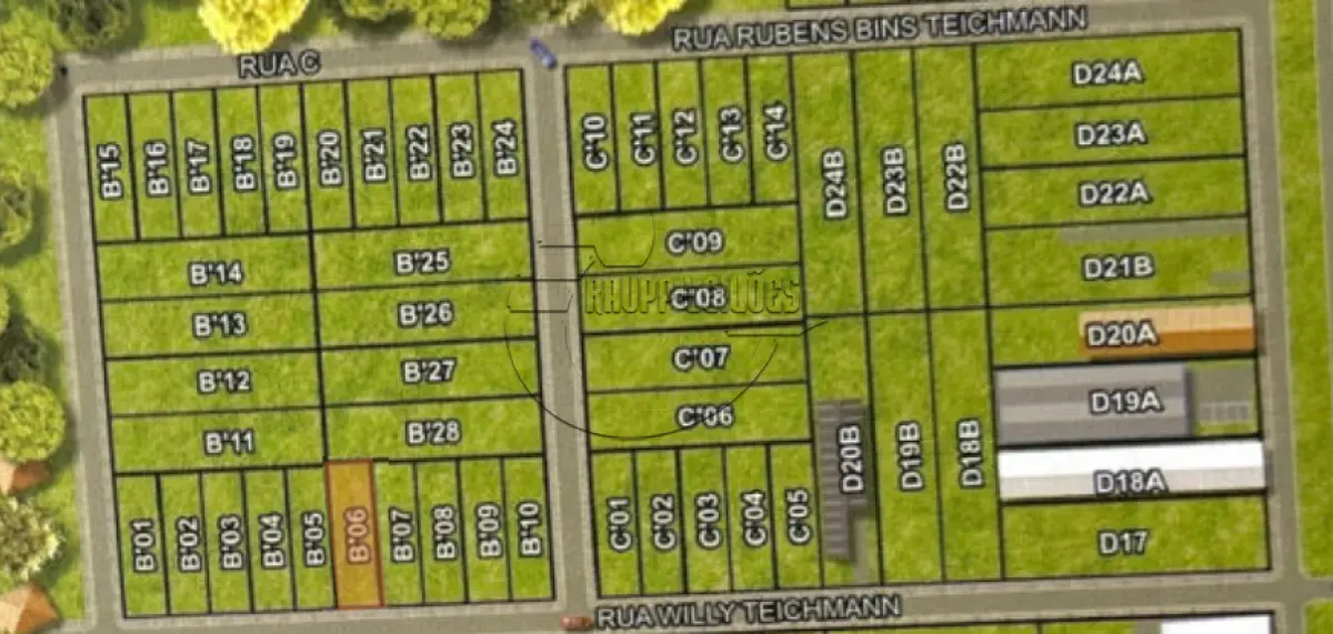 LOTE 028 - 02ª DATA | MATRÍCULA N° 49.051: Um terreno urbano, com 1.699,20 m² e sem benfeitorias, em Cachoeirinha/RS - Loteamento industrial Cruzeiro