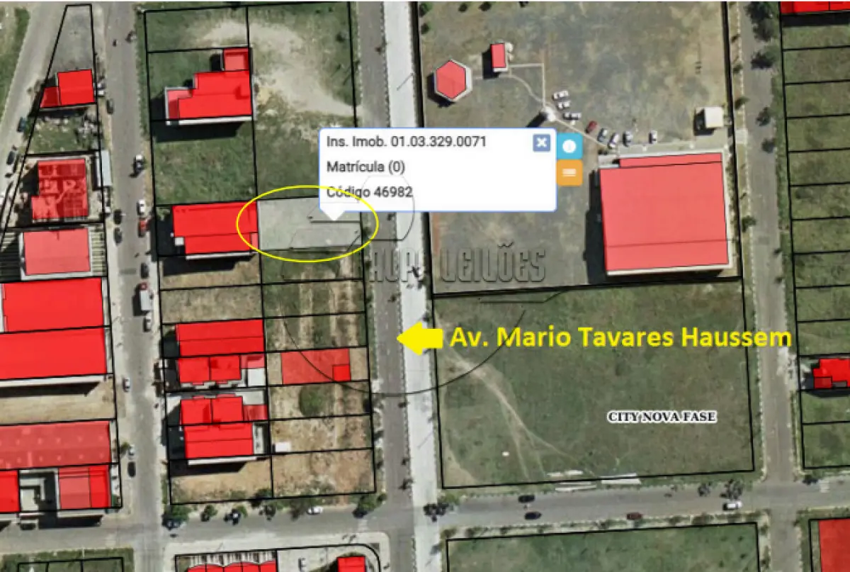 LOTE 039 - 02ª DATA | MATRÍCULA N° 30.888: Um terreno urbano, com 444,00m², sem benfeitorias, em Cachoeirinha/RS - Lotamento CITY NOVA FASE