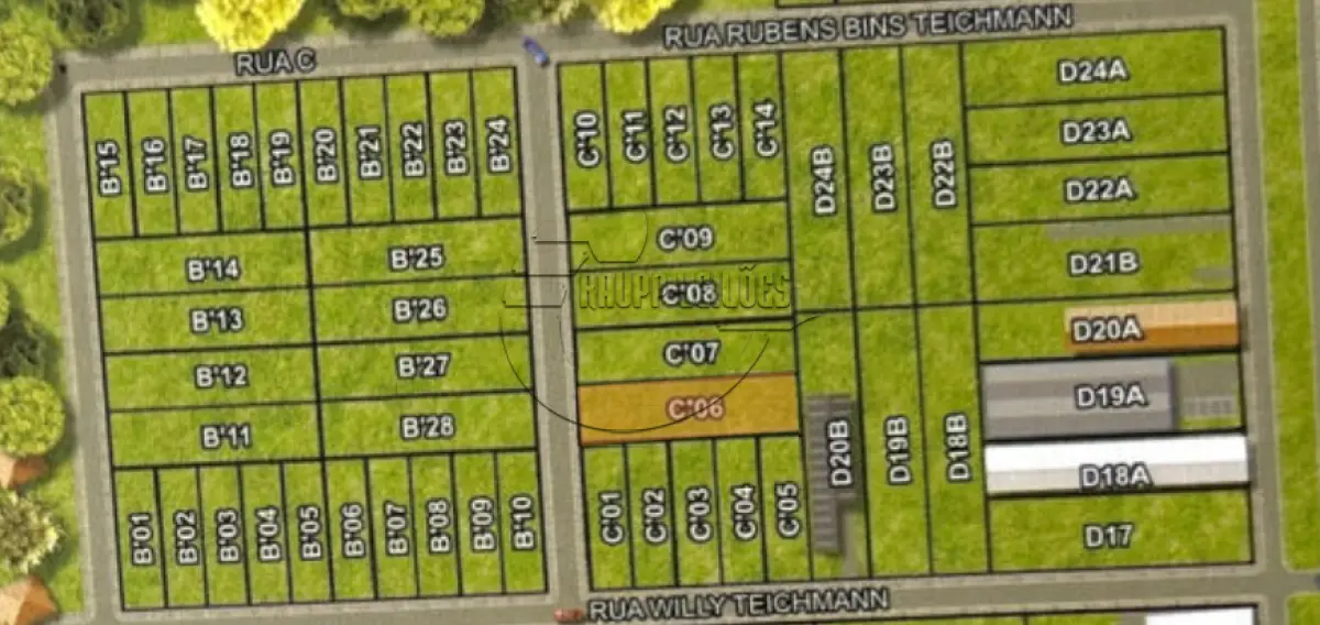 LOTE 036 - 02ª DATA | MATRÍCULA N° 49.079: Um terreno urbano, com 3.387,80m² e sem benfeitorias, em Cachoeirinha/RS - Loteamento industrial Cruzeiro
