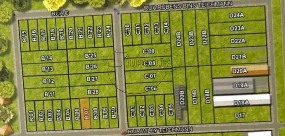 LOTE 029 - 02ª DATA | MATRICULA N° 49.052: Um terreno urbano, com 1.699,20 m² e sem benfeitorias, em Cachoeirinha/RS - Loteamento industrial Cruzeiro