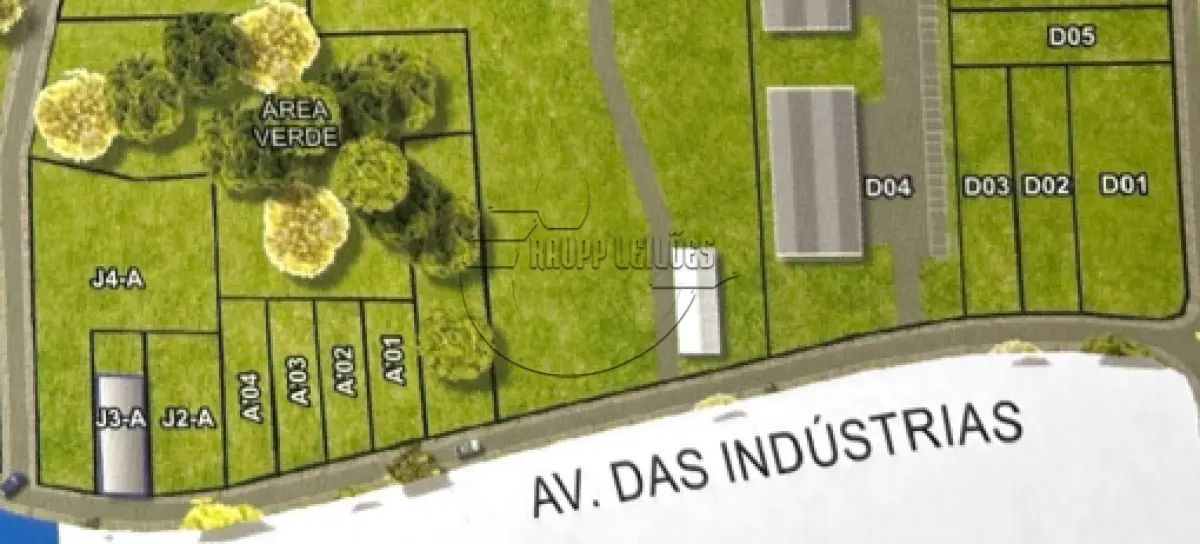LOTE 002 - 02ª DATA | MATRÍCULA N° 34.838: Um terreno urbano, com 12.024,48 m² e sem benfeitorias, em Cachoeirinha/RS - Loteamento industrial Cruzeiro