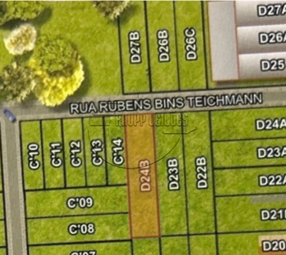 LOTE 007 - MATRÍCULA N° 34.777: Um terreno urbano, com 4.035,29 m² e sem benfeitorias, em Cachoeirinha/RS - Loteamento industrial Cruzeiro
