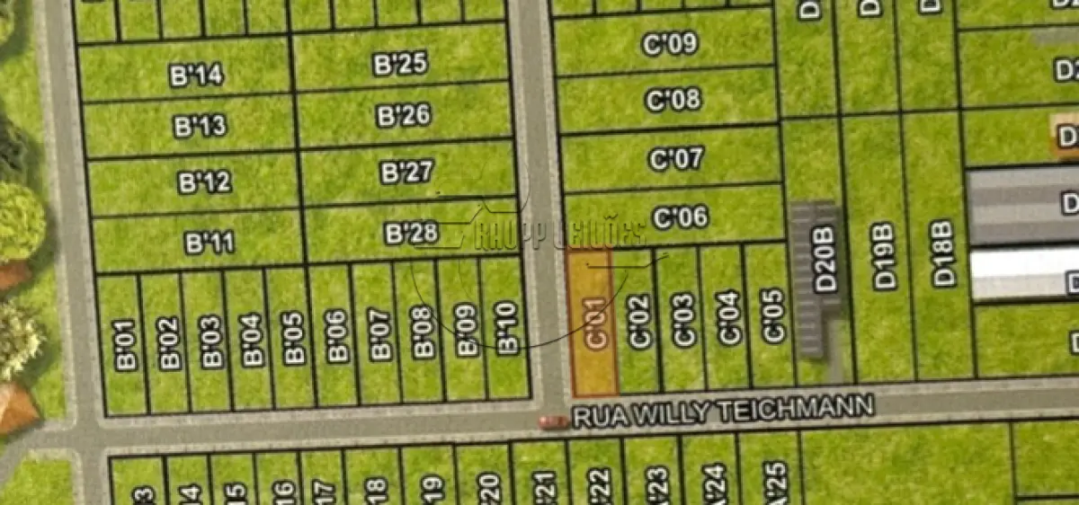 LOTE 004 - 02ª DATA| MATRÍCULA N° 49.074: Um terreno urbano, com 1.699,20 m² e sem benfeitorias, em Cachoeirinha/RS - Loteamento industrial Cruzeiro