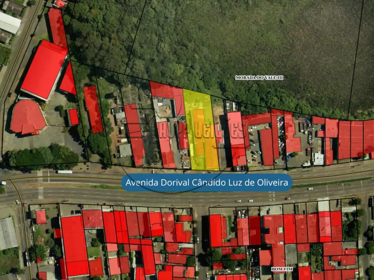 LOTE 004 - (GRAVATAÍ/RS) Um terreno urbano de 1.795,34m², na Av. Dorival Cândido Luz de Oliveira