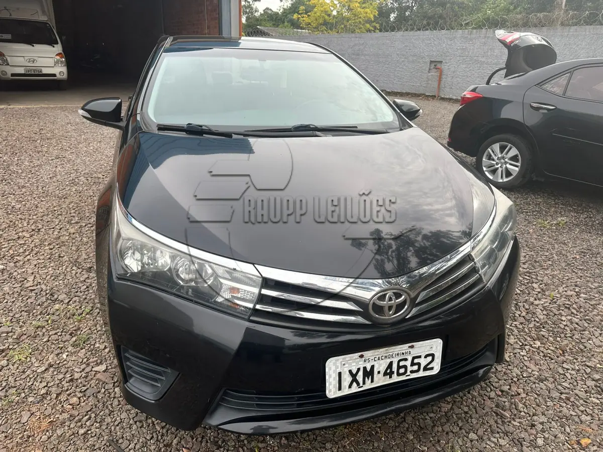 LOTE 020 - Um veículo Toyota/Corolla GLI18 CVT,  ano/modelo 2016/2017, placa IXM 4652
