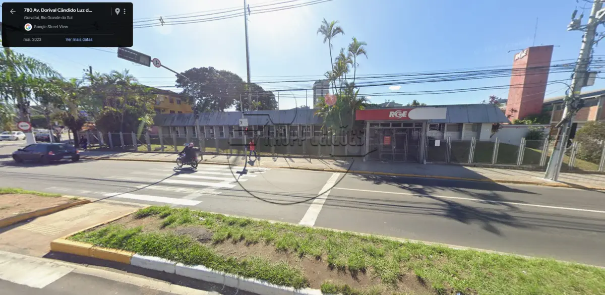 LOTE 003 - (GRAVATAÍ/RS) Um terreno de 6.189,93m², c/ benfeitorias de 3.500,00m² - Bairro Centro (SEDE DA RGE)