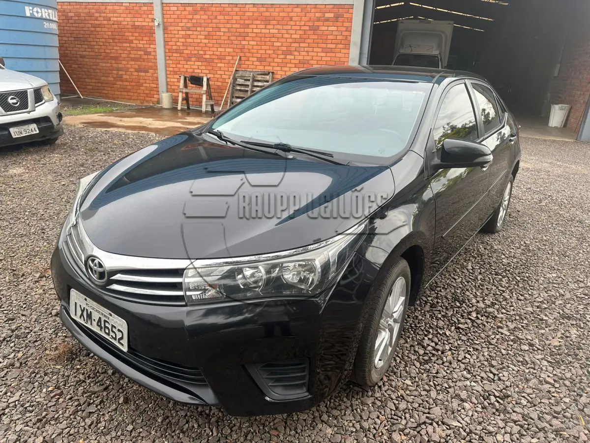 LOTE 020 - Um veículo Toyota/Corolla GLI18 CVT,  ano/modelo 2016/2017, placa IXM 4652