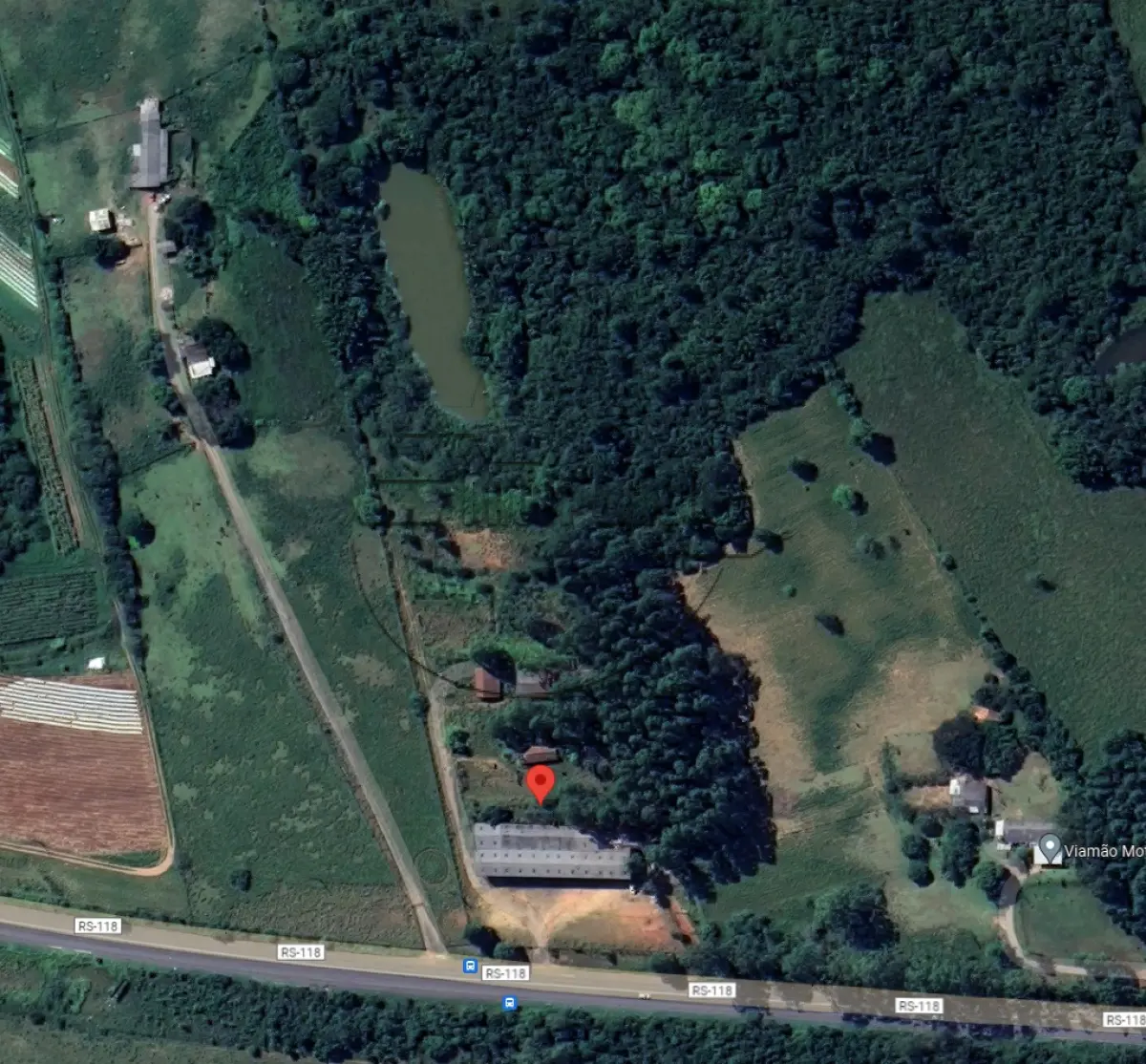 LOTE 002 - 02ª DATA | (VIAMÃO/RS) Uma fração ideal de terras de 3ha 4.466m², dentro de um todo maior, c/ benfeitorias, na RS-118 - Km 32