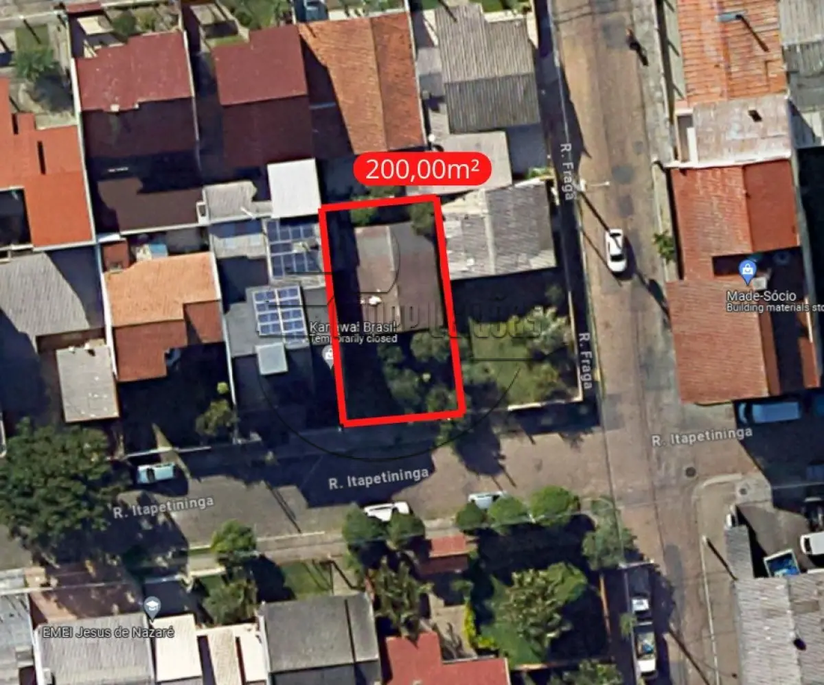 LOTE 007 - 02ª DATA | (CACHOEIRINHA/RS) Um terreno de 200,00m², c/ benfeitorias, no Bairro Parque da Matriz I