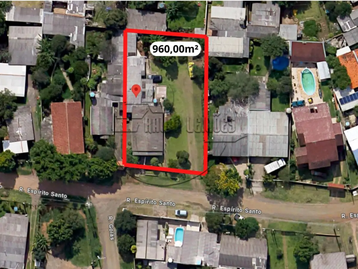 LOTE 001 - 02ª DATA | (GRAVATAÍ/RS) 02 terrenos contíguos c/ 960,00m², possuindo benfeitorias não averbadas, no Bairro Neópolis