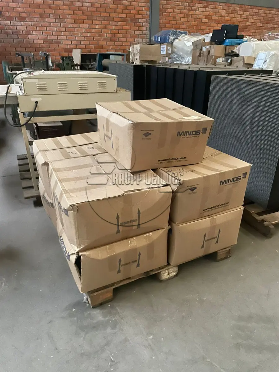 LOTE 020 - 540 unidades de Display luminoso 7 segmentos