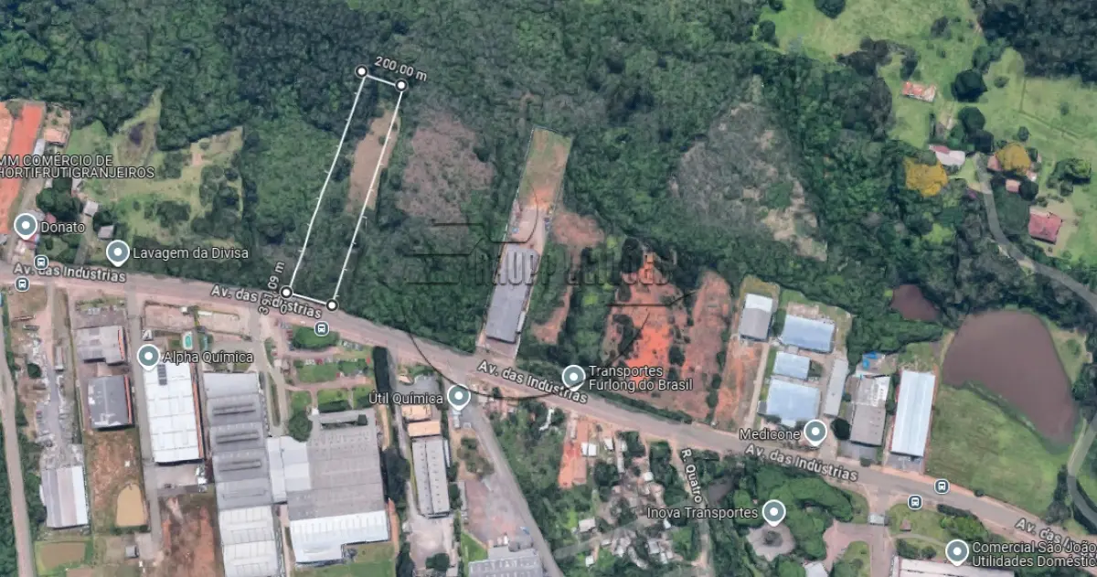 LOTE 011 - 02ª DATA | MATRÍCULA N° 24.743: Um terreno urbano, com 5.030,08 m² e sem benfeitorias, em Cachoeirinha/RS - Loteamento industrial Cruzeiro
