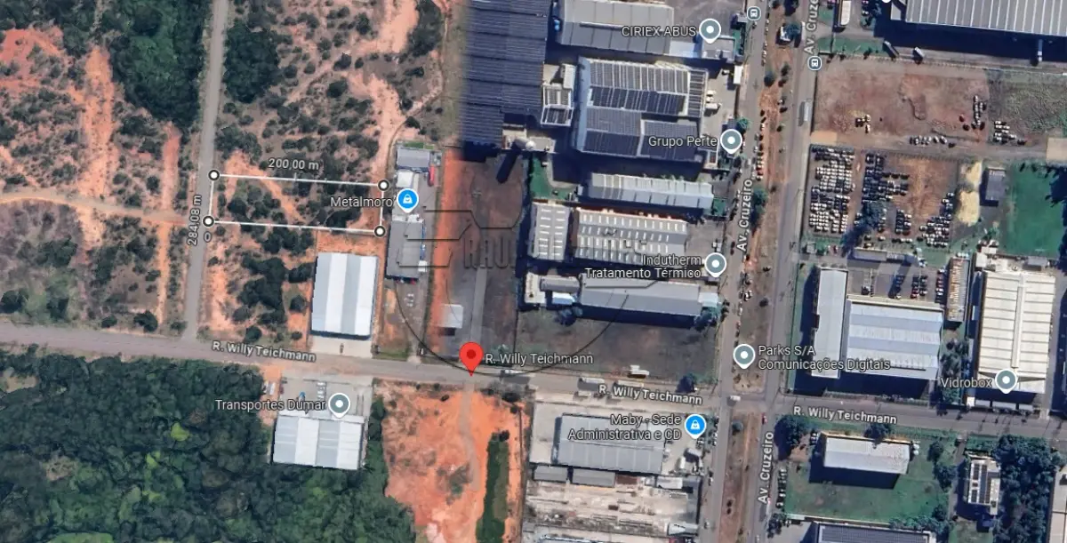LOTE 036 - 02ª DATA | MATRÍCULA N° 49.079: Um terreno urbano, com 3.387,80m² e sem benfeitorias, em Cachoeirinha/RS - Loteamento industrial Cruzeiro