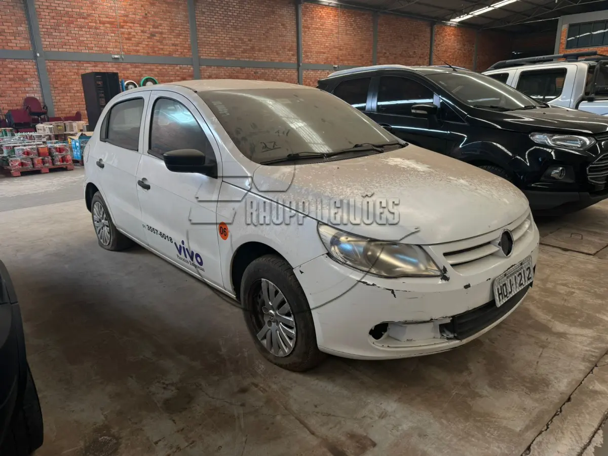 LOTE 013 - Um veículo marca/modelo: VW/GOL 1.0, ano/modelo: 2011/2011