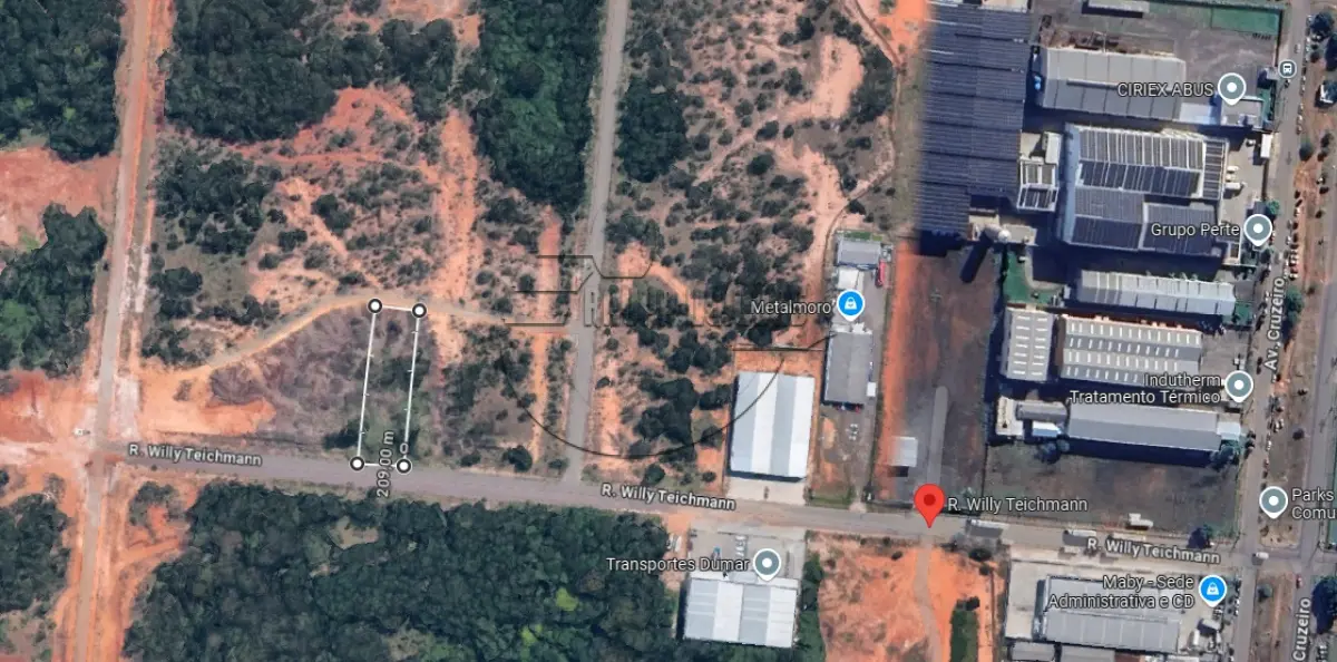 LOTE 029 - 02ª DATA | MATRICULA N° 49.052: Um terreno urbano, com 1.699,20 m² e sem benfeitorias, em Cachoeirinha/RS - Loteamento industrial Cruzeiro