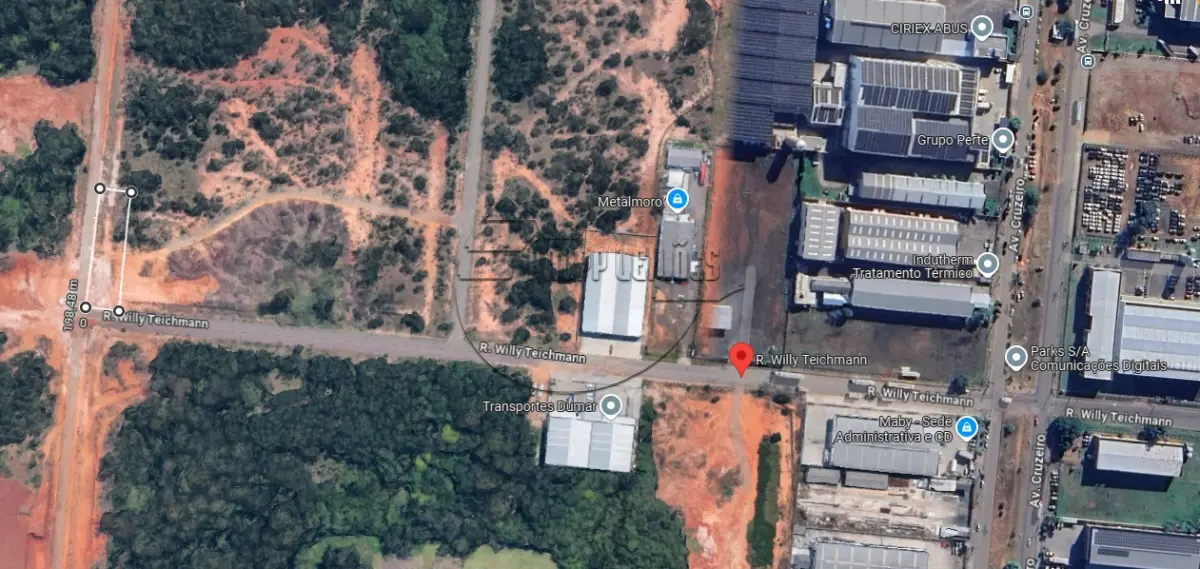 LOTE 023 - 02ª DATA | MATRÍCULA N° 49.046: Um terreno urbano, com 1.699,20 m² e sem benfeitorias, em Cachoeirinha/RS - Loteamento industrial Cruzeiro