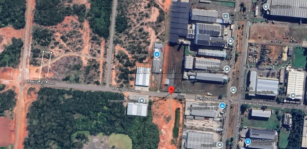 LOTE 025 - 02ª DATA | MATRÍCULA N° 49.048: Um terreno urbano, com 1.699,20 m² e sem benfeitorias, em Cachoeirinha/RS - Loteamento industrial Cruzeiro