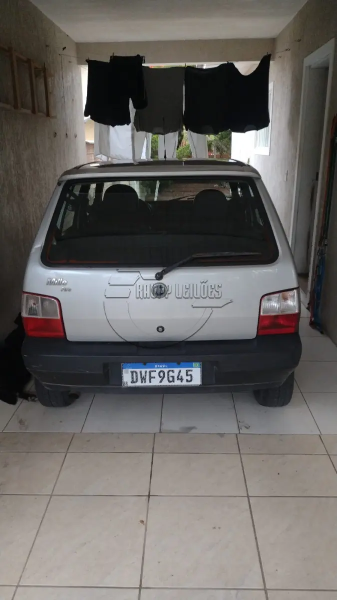 LOTE 017 - Um veículo FIAT/UNO MILLE FIRE FLEX, ano/mod 2008/2008