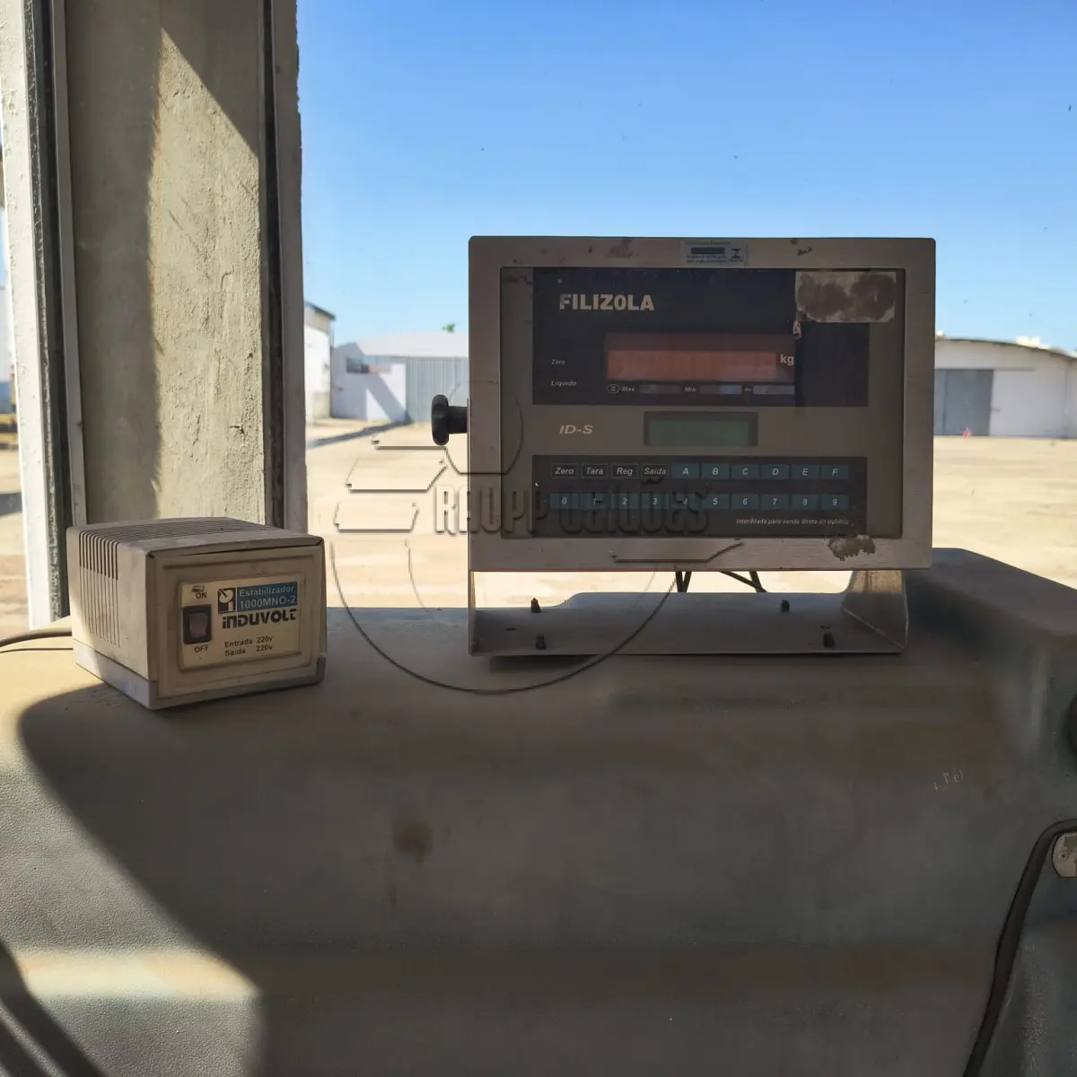 LOTE 019 - 03ª DATA | Uma balança rodoviária Filizola