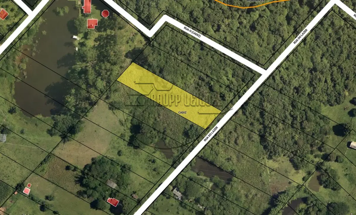 LOTE 003 - 02ª DATA | (GRAVATAÍ/RS)  Um terreno urbano, c/ 2.500,00m², no Loteamento Cadiz