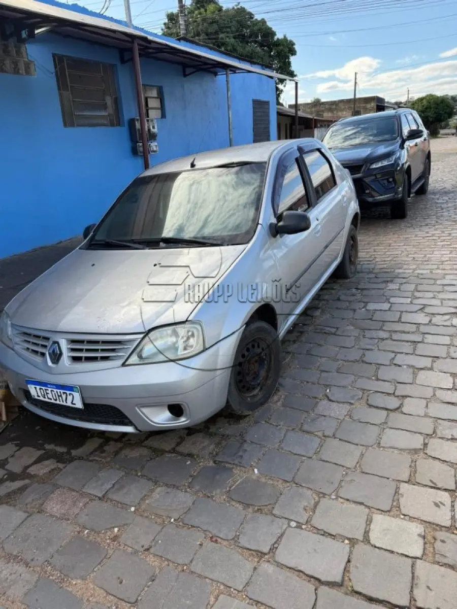 LOTE 018 - 02ª DATA | Um veículo RENAULT/LOGAN EXP 1016V, ano/mod. 2009/2010