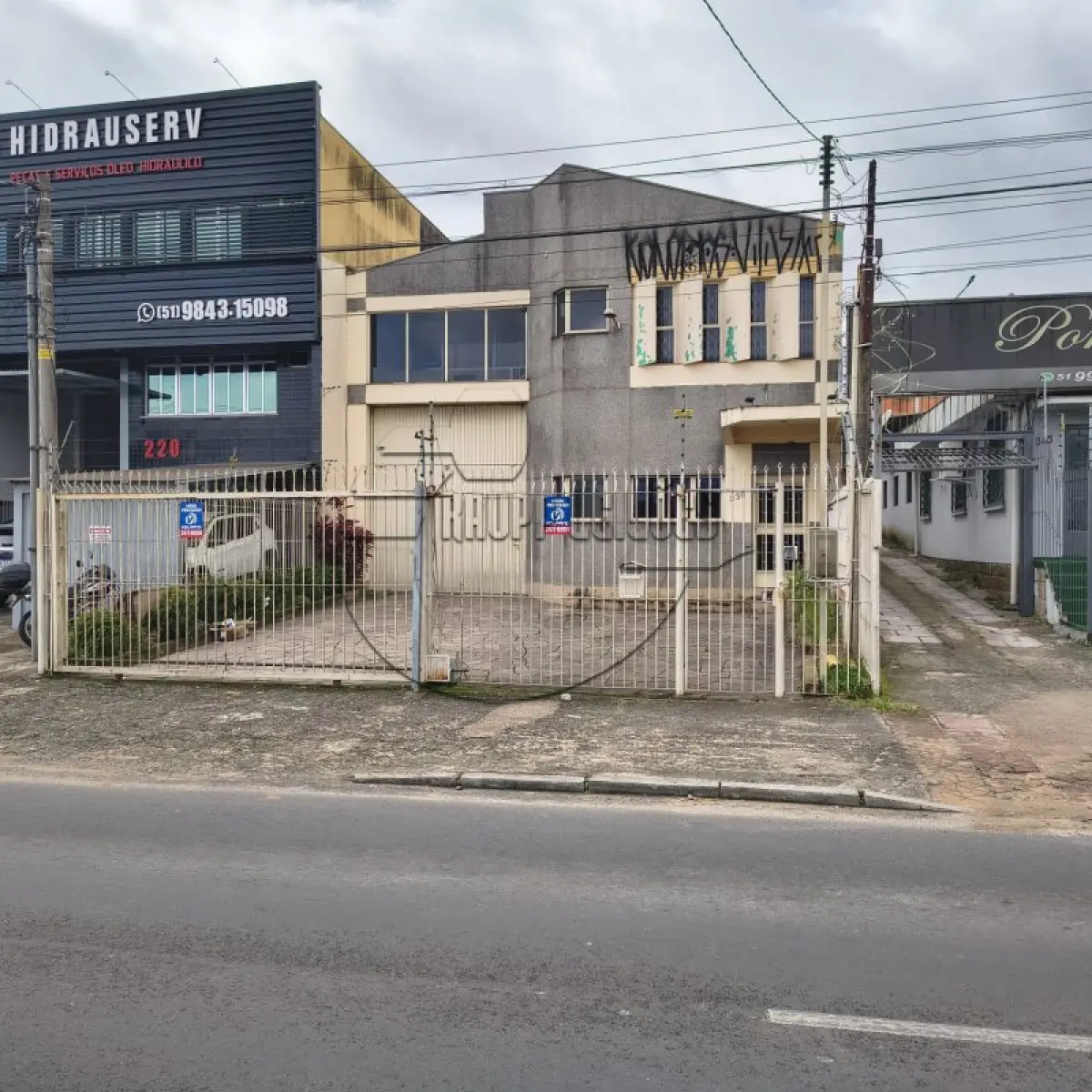 LOTE 001 - 02ª DATA | (PORTO ALEGRE/RS) Um prédio de alvenaria c/ aprox. 410,00m², no Bairro Passo das Pedras