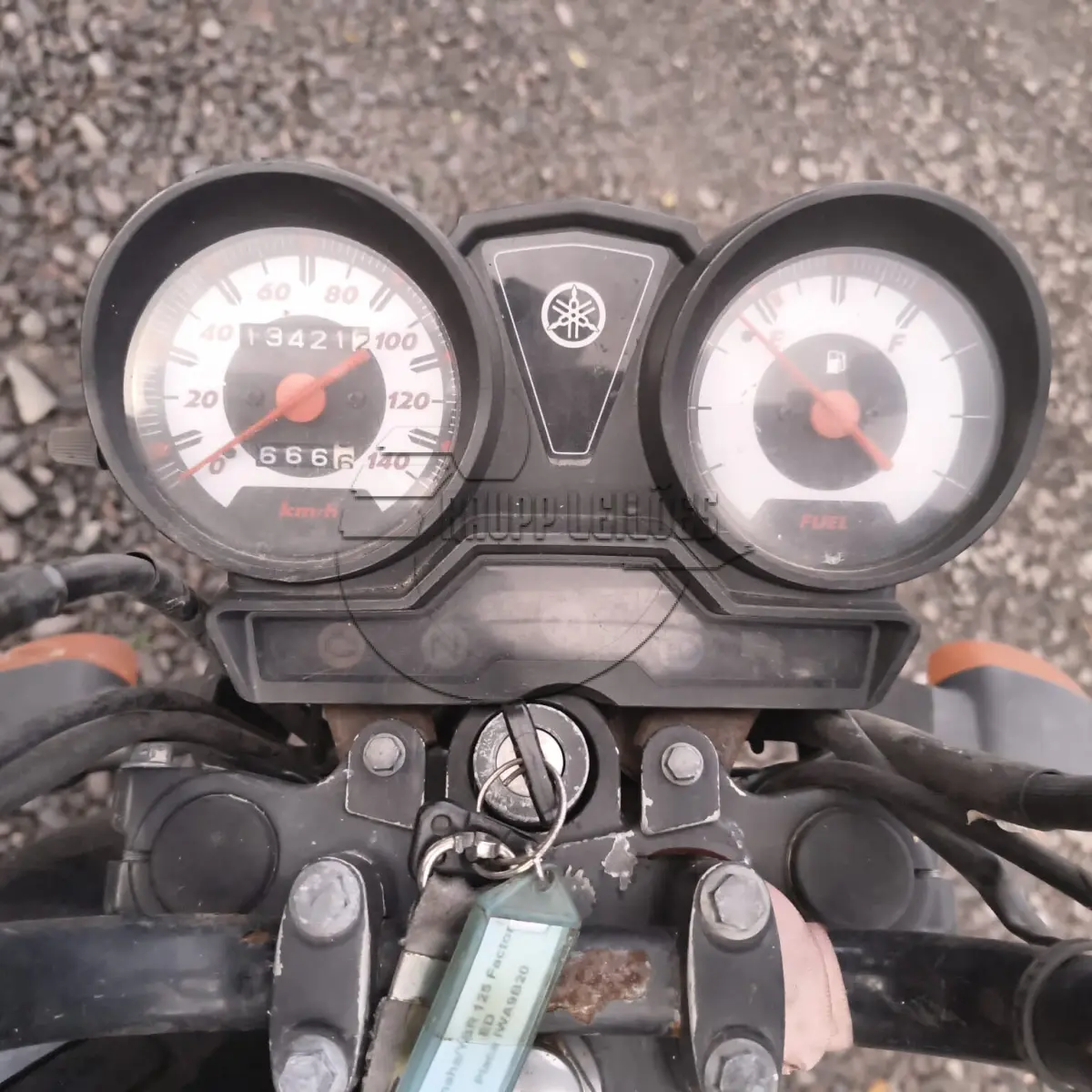 LOTE 017 - 02ª DATA | Uma motocicleta YAMAHA/YBR125 FACTOR ED, ano 2014/2015