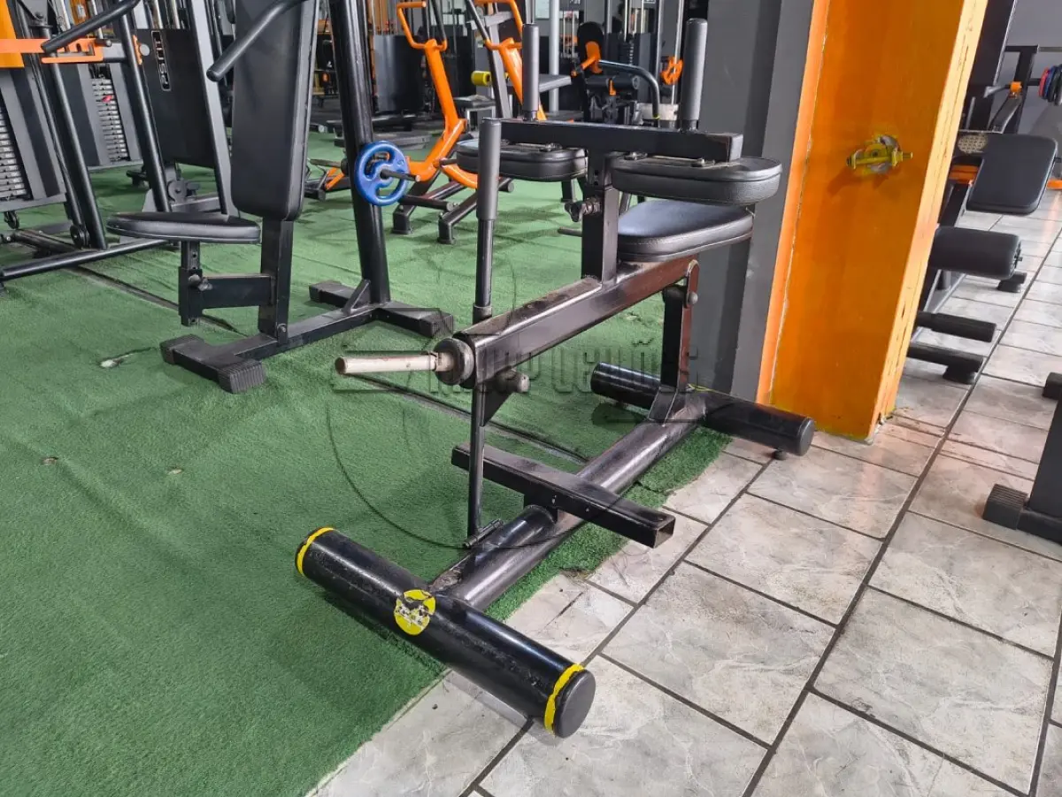 LOTE 003 - 02ª DATA | Banco panturrilha - bicicleta ergométrica - aparelho de remo
