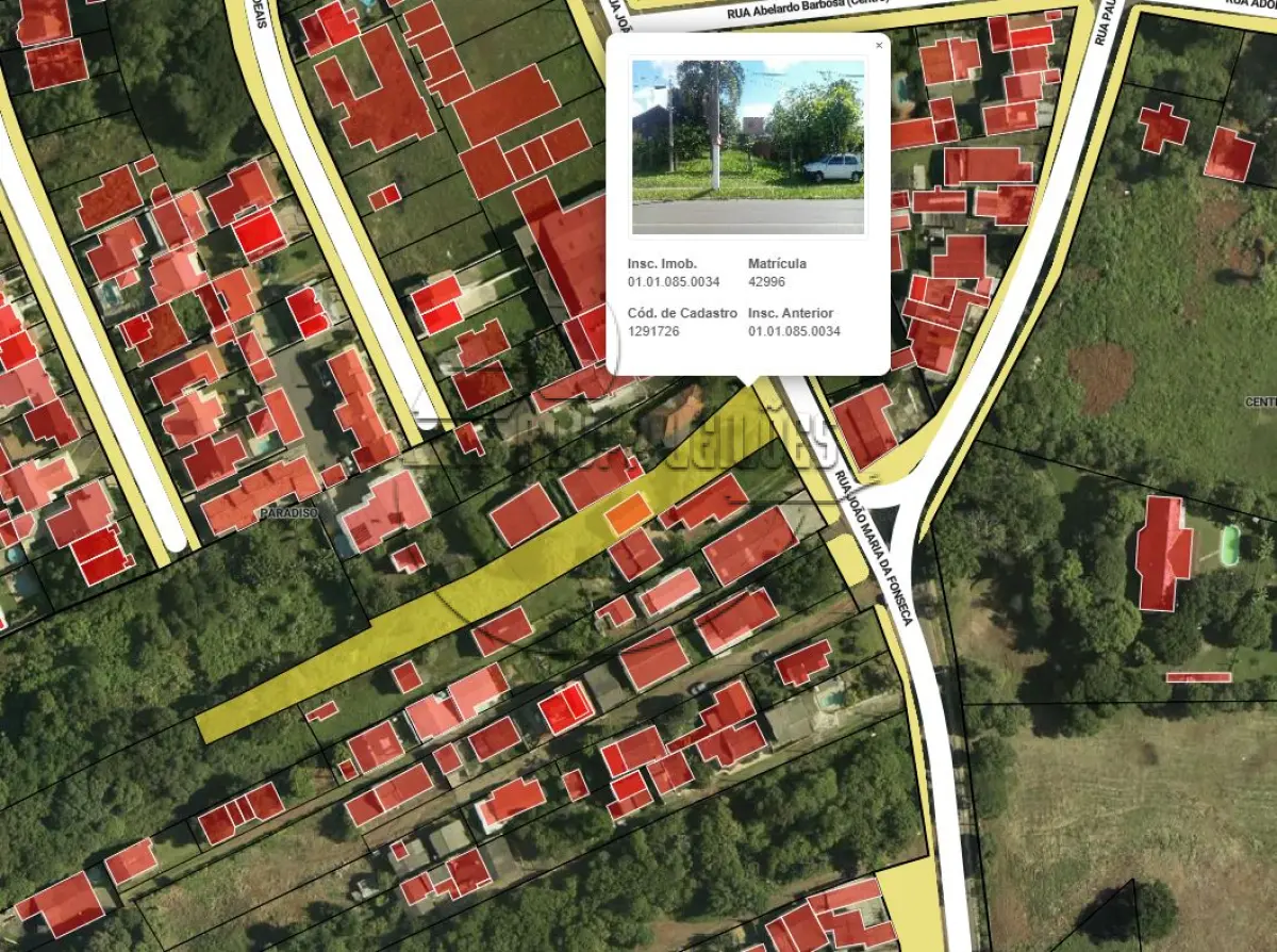 LOTE 003 - **02ª DATA | (GRAVATAÍ/RS) Um terreno c/ aprox. 2.110,53m² na Rua João Maria da Fonseca, no Bairro Passo das Pedras