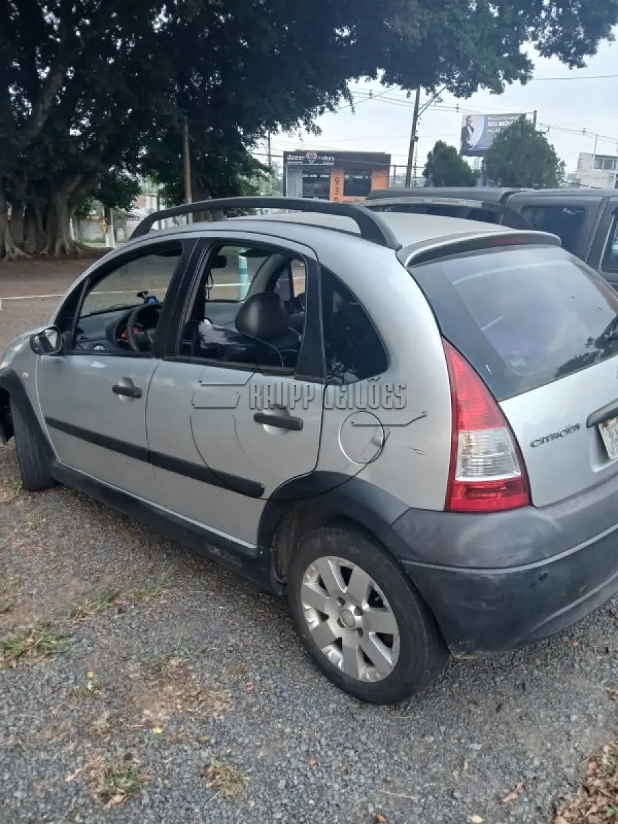 LOTE 016 - Veículo Citroen/C3 XTR 16 FLEX, ano/mod 2006/2007