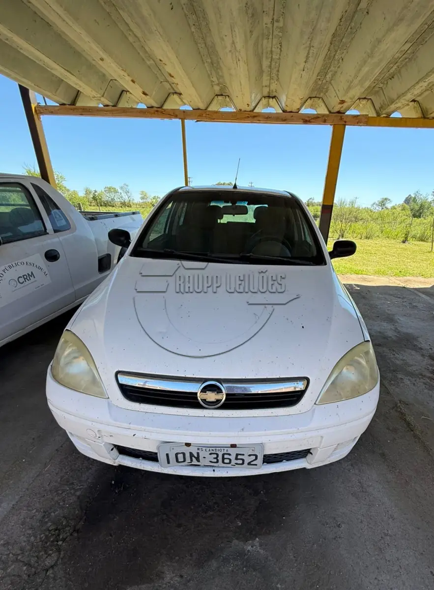 LOTE 009 - (Unidade de CANDIOTA/RS) Automóvel Chevrolet Corsa Hatch Maxx 1.4, ano/mod 2008/2008