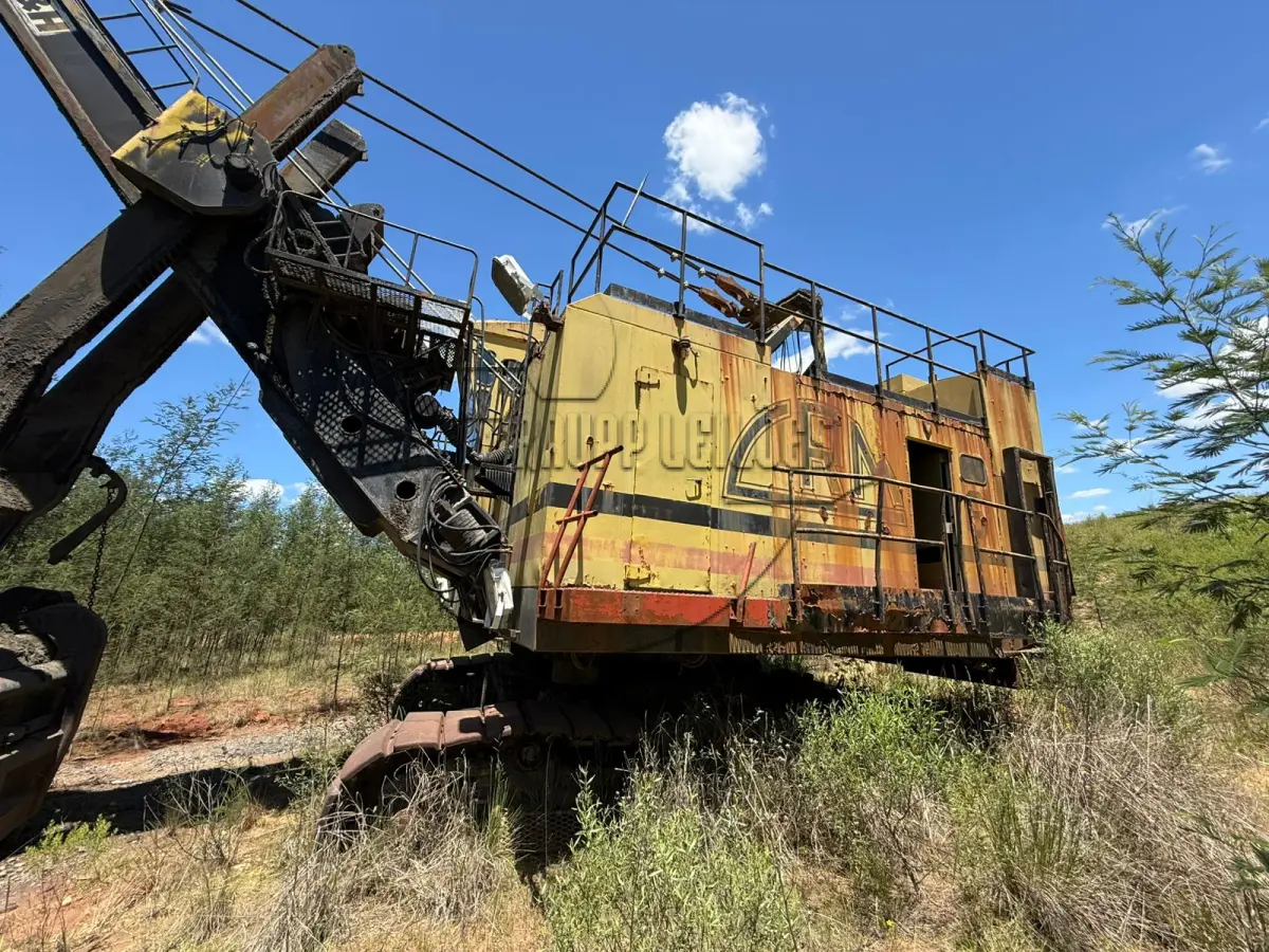 LOTE 032 - (Unidade de CANDIOTA/RS) Uma escavadeira elétrica a cabo, marca P&H, mod. 1600-KE-0086