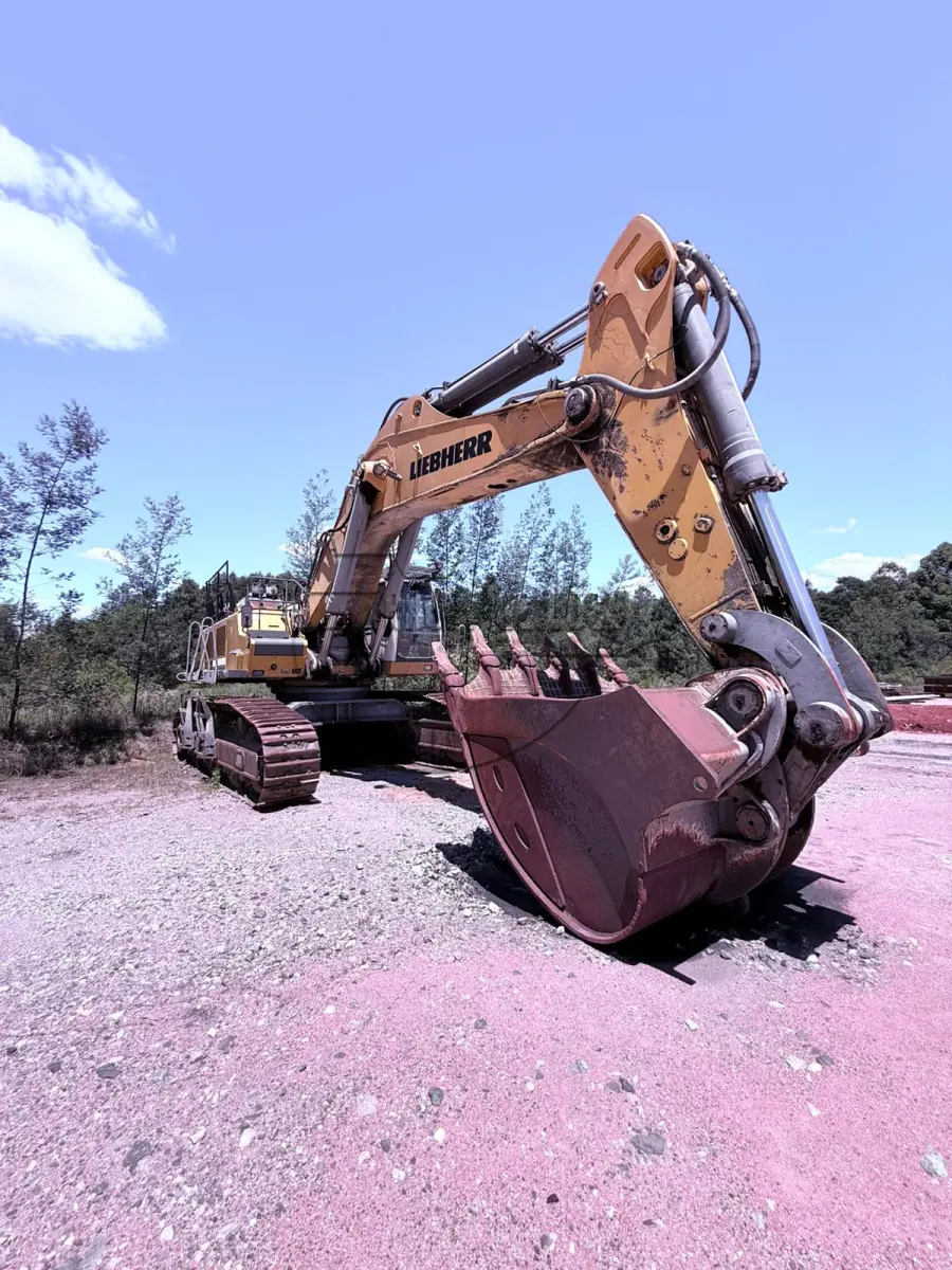 LOTE 030 - 02ª DATA | (Unidade de CANDIOTA/RS) Escavadeira hidráulica s/ esteira, LIEBHERR, mod. R974C, ano 2014