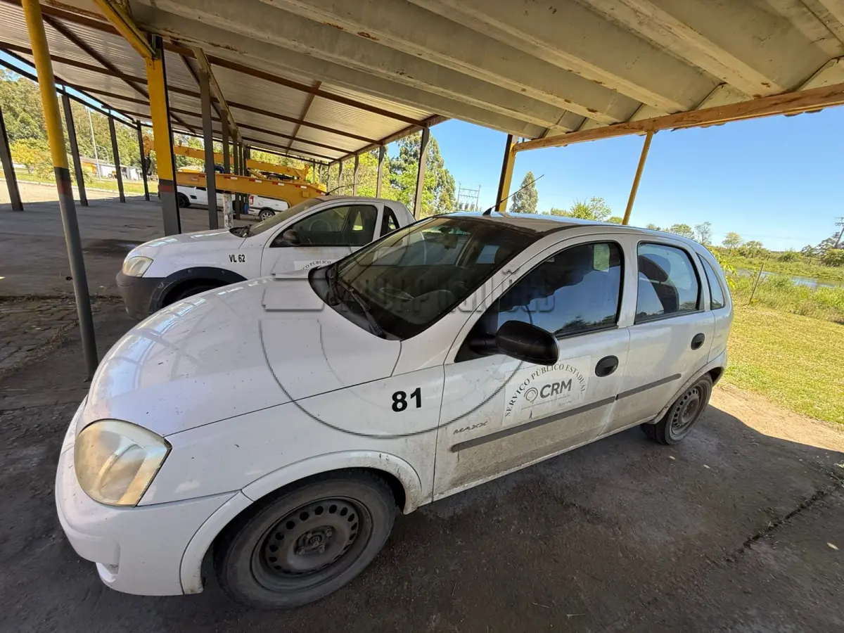 LOTE 009 - (Unidade de CANDIOTA/RS) Automóvel Chevrolet Corsa Hatch Maxx 1.4, ano/mod 2008/2008