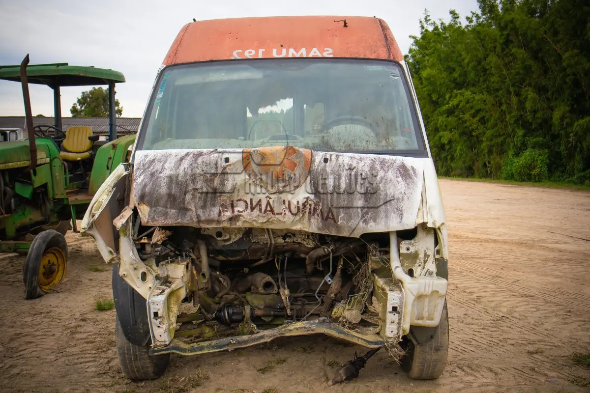 LOTE 007 - Ambulância CITROEN JUMPER MARIMAR A, ano/mod 2015/2015