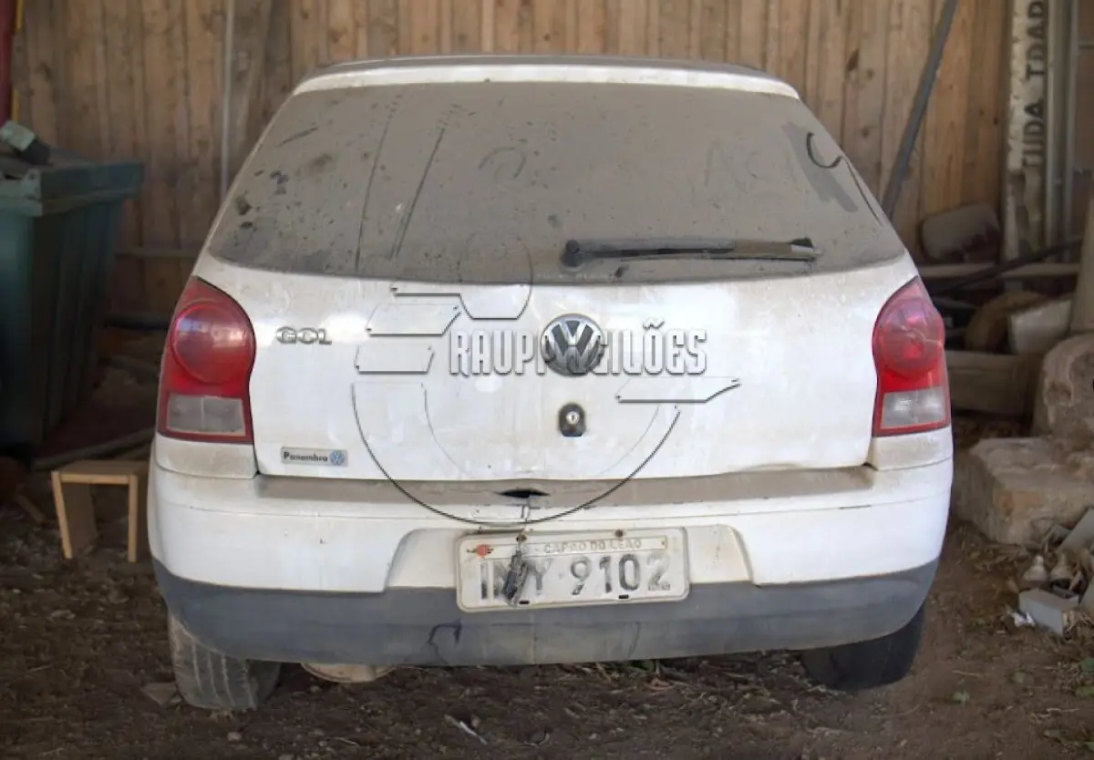 LOTE 003 - Veículo Volkswagen Gol 1.0, ano/mod 2007/2008