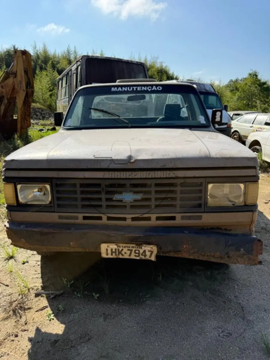 LOTE 008 - Veículo GM CHEVROLET C10 CUSTOM, ano/mod 1988/1988
