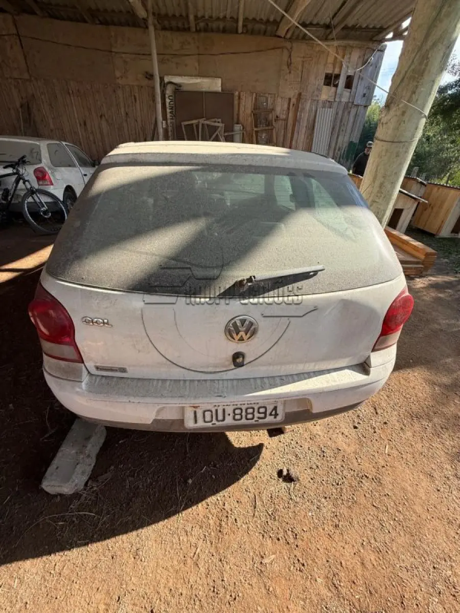 LOTE 002 - Veículo Volkswagen Gol 1.0 GIV, ano/mod 2008/2009