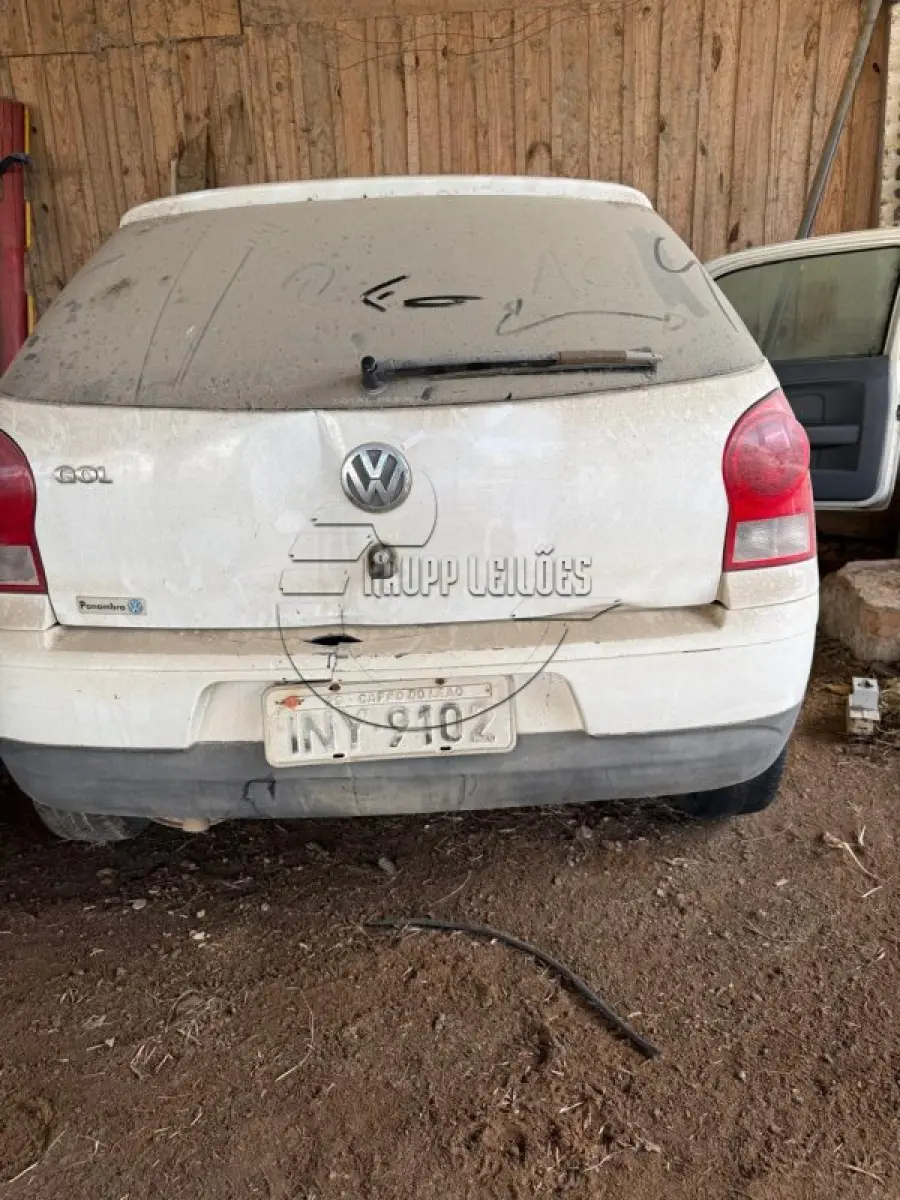 LOTE 003 - Veículo Volkswagen Gol 1.0, ano/mod 2007/2008