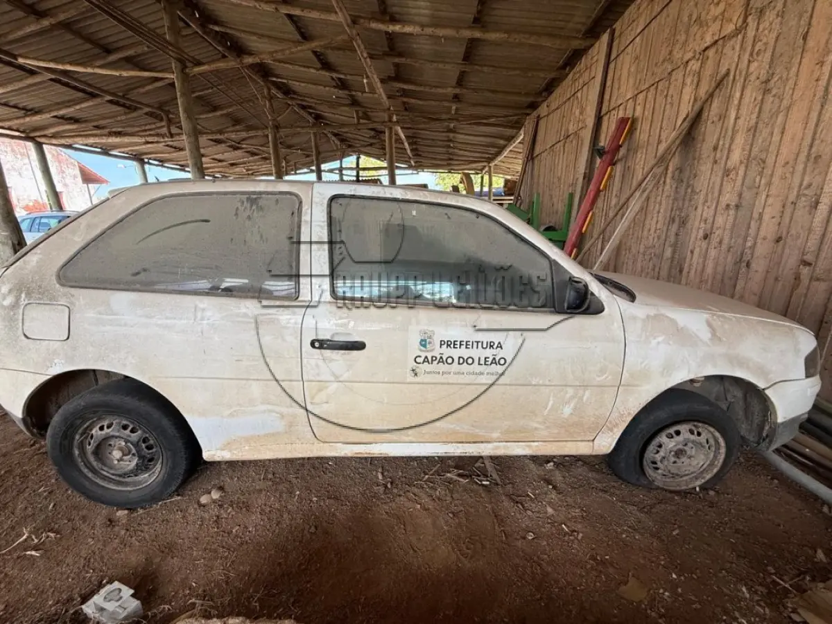 LOTE 003 - Veículo Volkswagen Gol 1.0, ano/mod 2007/2008