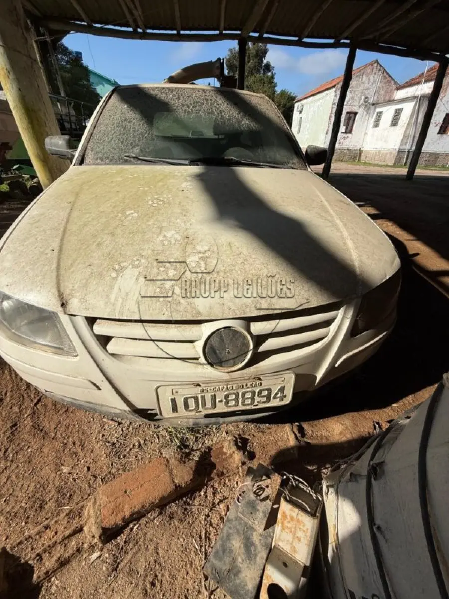 LOTE 002 - Veículo Volkswagen Gol 1.0 GIV, ano/mod 2008/2009