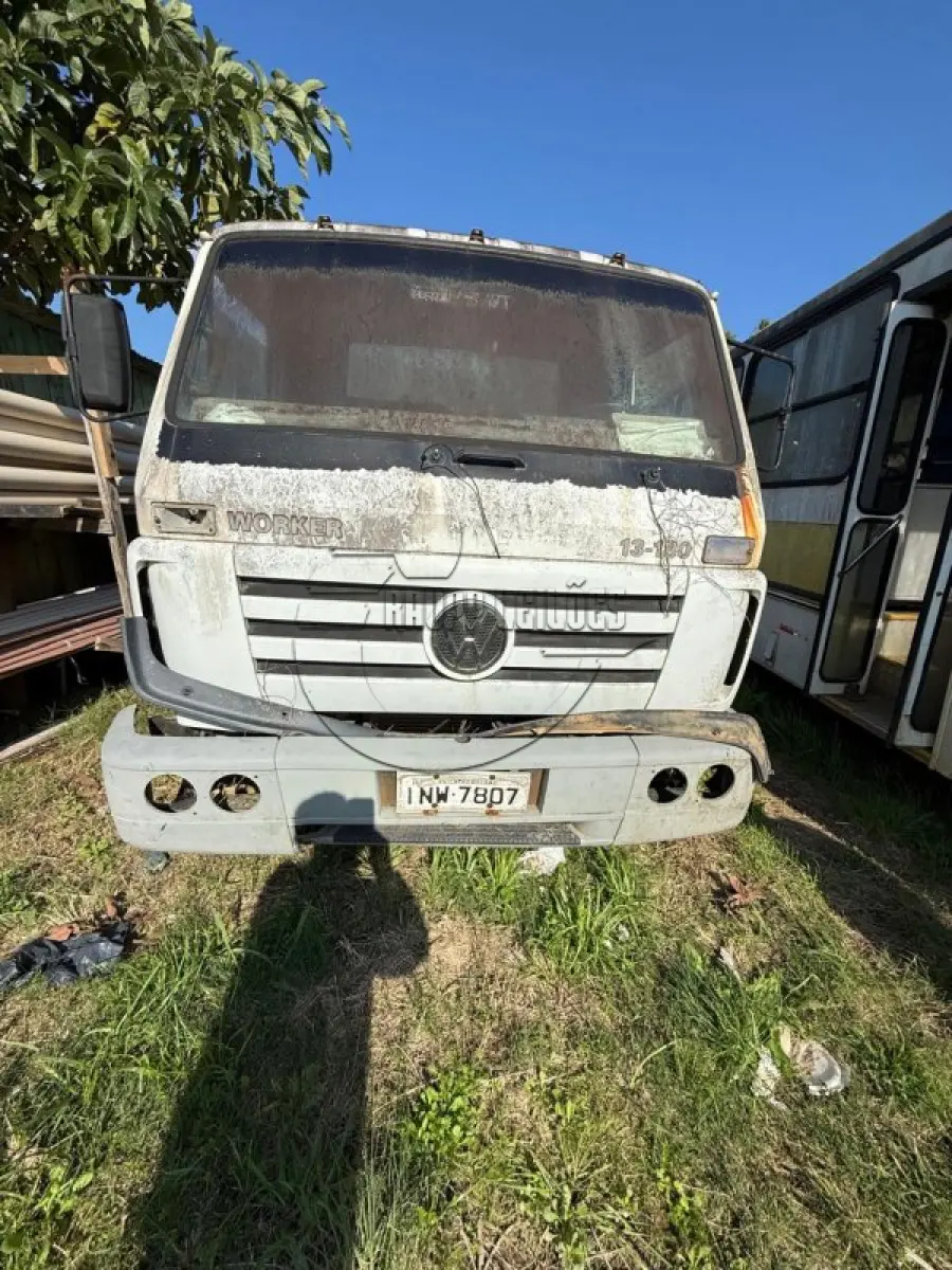 LOTE 005 - Caminhão Volkswagen 13.180 EURO3 WORKER, ano/mod 2007/2007