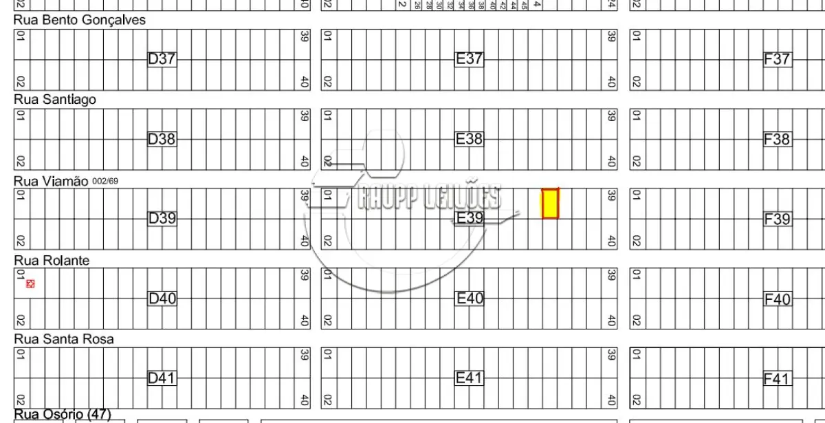 LOTE 001 - (BALNEÁRIO PINHAL/RS) Um terreno de 300,00m², no Balneário Magistério