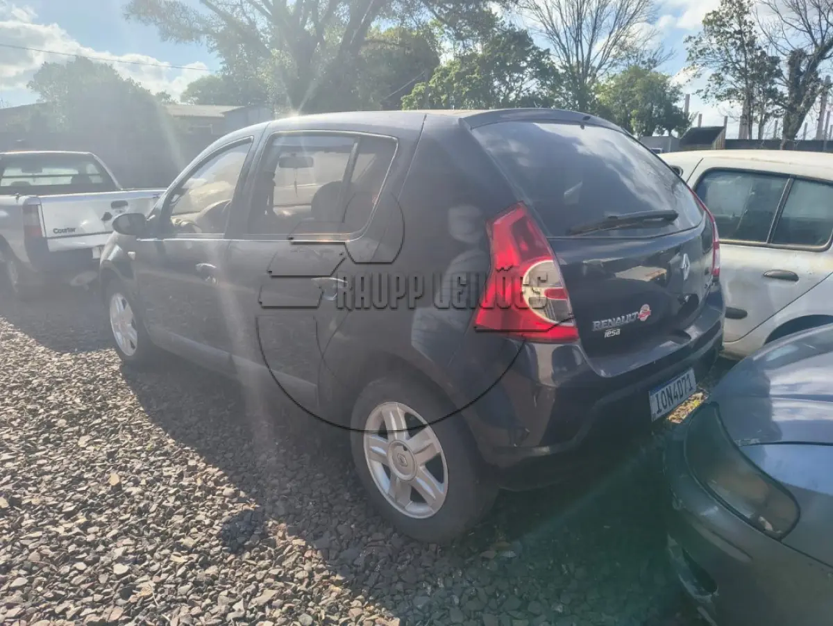 LOTE 001 - Veículo RENAULT/SANDERO PRI1616V, ano/mod 2008/2008
