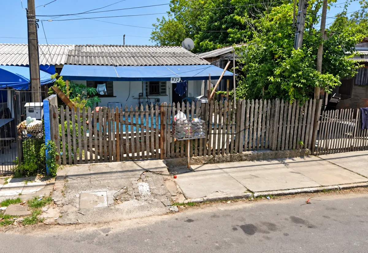 LOTE 008 - **02ª DATA | (GRAVATAÍ/RS) Uma casa no Bairro VIla Rica