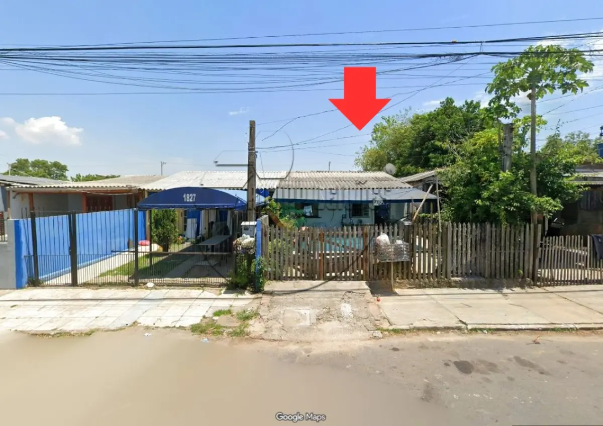 LOTE 008 - **02ª DATA | (GRAVATAÍ/RS) Uma casa no Bairro VIla Rica