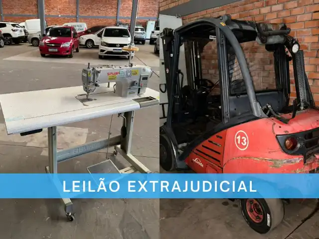 LEILÃO EXTRAJUDICIAL - MOBILIÁRIOS, MÁQUINAS, ENTRE OUTROS